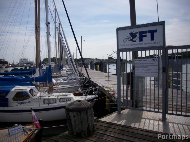 Lübeck-Travemünde Yachtclub-Fischereihafen